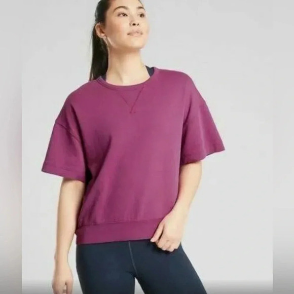 Athleta Tops - Athleta Modern Sundown Sweatshirt Tee